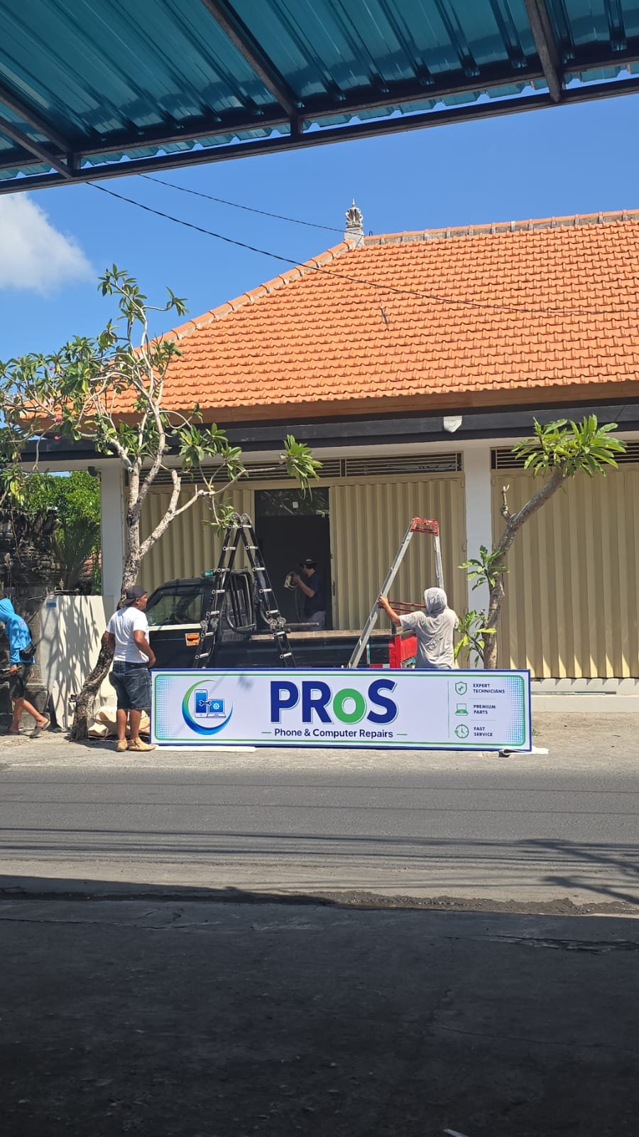 PROS repair shop in Bali